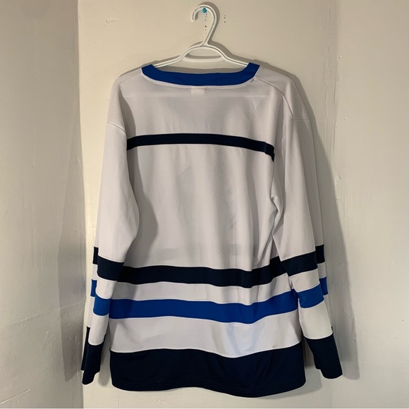 🎣 VTG Y2K 2005 THE SIMPSONS FISHING HOMER LONG SLEEVE HOCKEY JERSEY SIZE S/M 🎣 - Picture 3 of 6